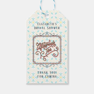 Étiquettes-cadeau Whimsical Afternoon Tea Tags cadeaux