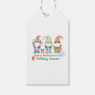 Étiquettes-cadeau Whimsicale wishes for  cozy holiday season