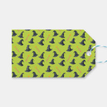 Wicked Good Pink & Green Witching To/From Gift Tag