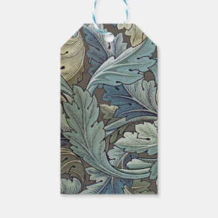 Étiquettes-cadeau William Morris Acanthus Sage Fleur Floral Botaniqu