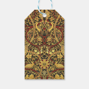 Étiquettes-cadeau William Morris Bullerswood Tapisserie Faux
