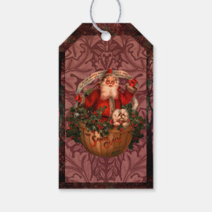Étiquettes-cadeau William * Morris Claus