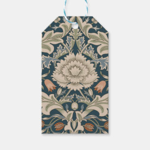 Étiquettes-cadeau William Morris Severn Floral Garden Flower Classic