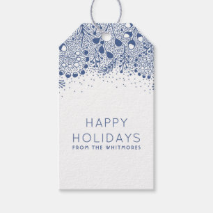 Étiquettes-cadeau Wonderland Happy Holidays