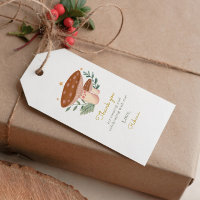 Woodland Mushroom Birthday Tags cadeaux