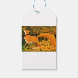 Étiquettes-cadeau Zorrito d'Automne