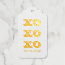 Balises cadeaux XO