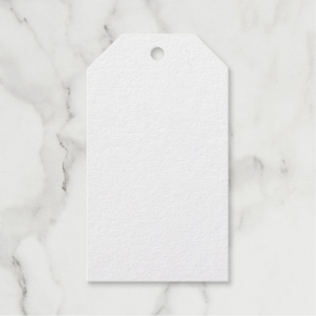 Étiquettes Cadeaux Créez votre propre personnalisation blanche (Recto)