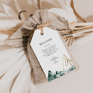 Étiquettes cadeaux de bienvenue pour le Mariage Gr