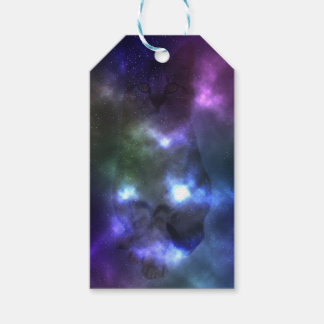 Étiquettes cadeaux de chat Galaxy