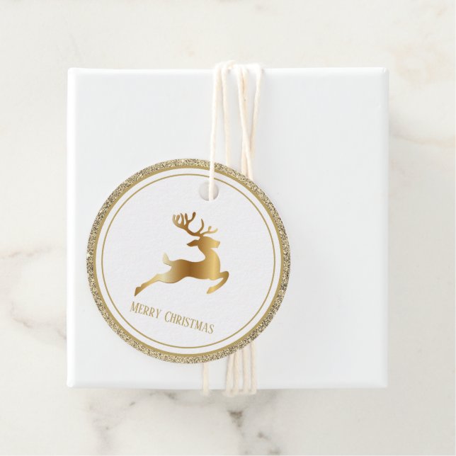 Étiquettes cadeaux de Noël (En situation)