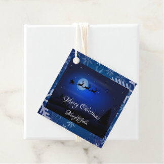 Étiquettes cadeaux de Noël