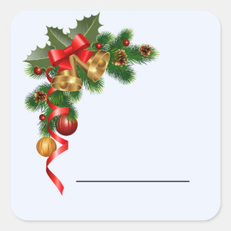 Étiquettes cadeaux de Noël.