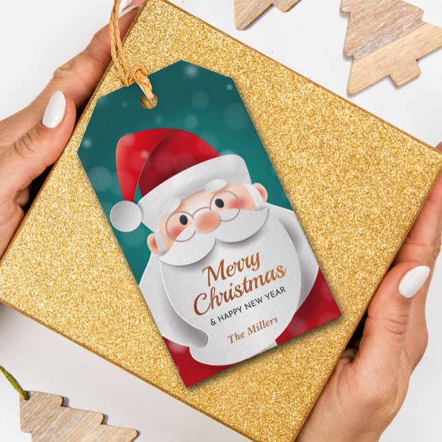 Étiquettes cadeaux de Santa Claus (Créateur téléchargé)