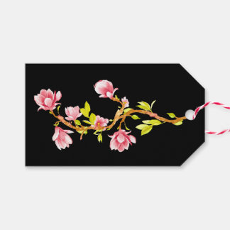 Étiquettes Cadeaux Magnolia