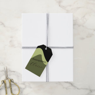 Étiquettes Cadeaux Personnalisées Entrepreneur Nom