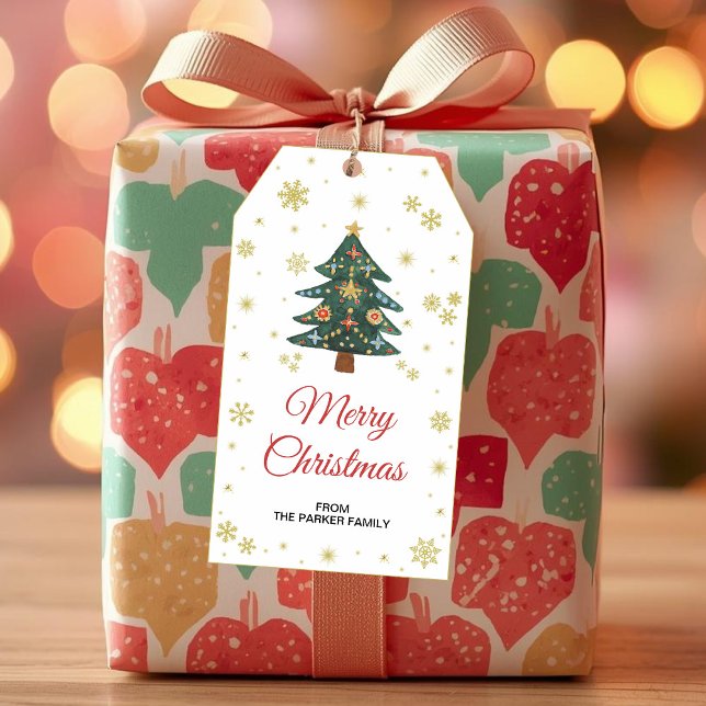 Étiquettes Cadeaux pour Sapin de Noël | Faveur de  (Créateur téléchargé)