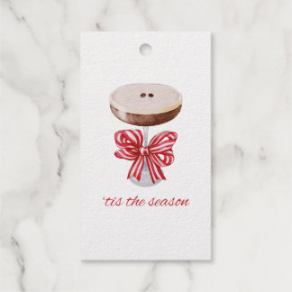 Étiquettes Cadeaux 'Tis Season Espresso Martini Tags cadeaux