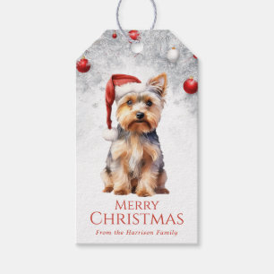Étiquettes Cadeaux Yorkshire Terrier