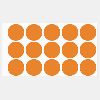 Étiquettes Cadmium orange (solid color) 