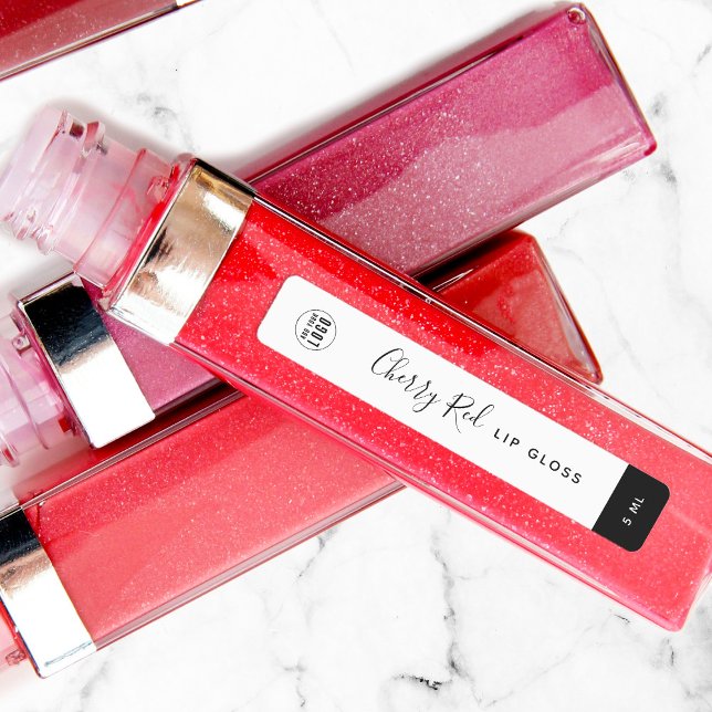 Étiquettes Calligraphie Couleurs modifiables Contraste Étique (Créateur téléchargé)