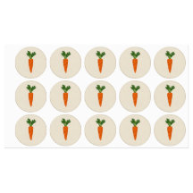 Carottes et Carottes | Papeterie et autocollants c