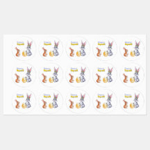 Carte Pâques Aquarelle pour les fêtes de printemps