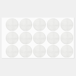 Étiquettes circulaires personnalisées avec logo wa