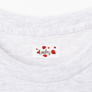 Étiquettes Coccinelle