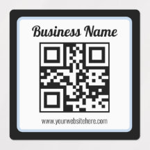Code QR et texte modifiables | Étanche