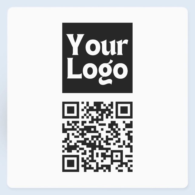 Étiquettes Code QR modifiable et logo ou image de votre entre (Créateur téléchargé)