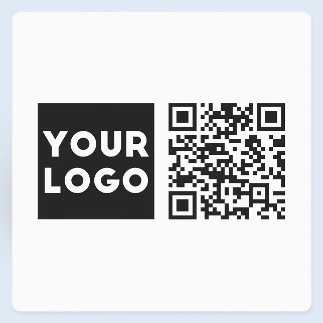 Étiquettes Code QR modifiable et logo ou image de votre entre (Créateur téléchargé)
