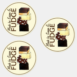 Étiquettes confiserie Fabriquée maison Fabriquée à partir de