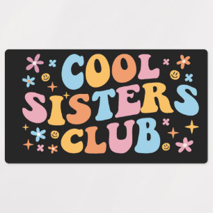 Étiquettes Cool Sisters Club III