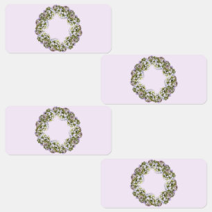 Étiquettes Couronne d'Hydrangea