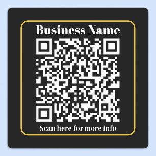 Étiquettes Créer un code QR d'entreprise étanche