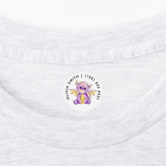 Étiquettes Cute Personalizable Dragon Kid's Labels 