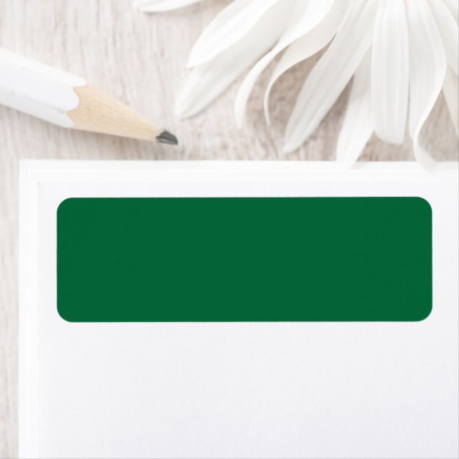 Étiquettes d'adresse de retour personnalisées et é (En situation)
