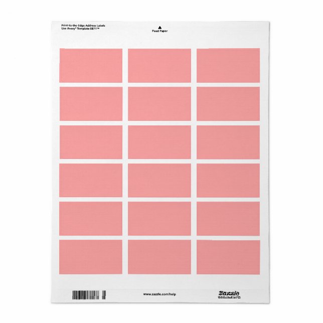 Étiquettes de adresse Acheter Blanks à utiliser co (Feuille entière)