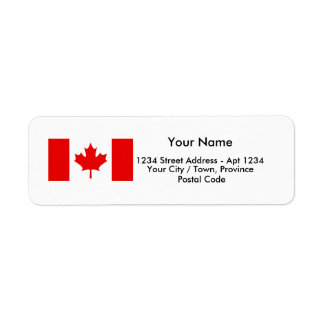 ÉTIQUETTES DE ADRESSE CANADIENS DES DRAGNOIRES