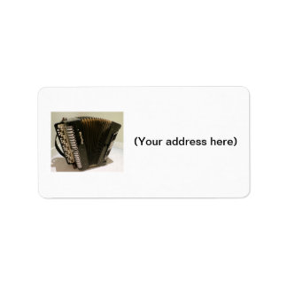 Étiquettes de adresse d'accordiation