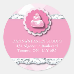 Étiquettes de adresse de boulangerie