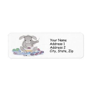 Étiquettes de adresse de HappyHoppers®