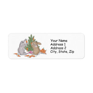 Étiquettes de adresse de HappyHoppers®