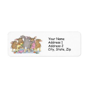 Étiquettes de adresse de HappyHoppers®