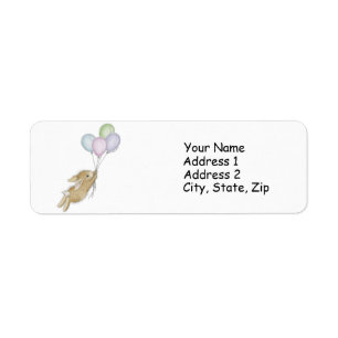Étiquettes de adresse de HappyHoppers®