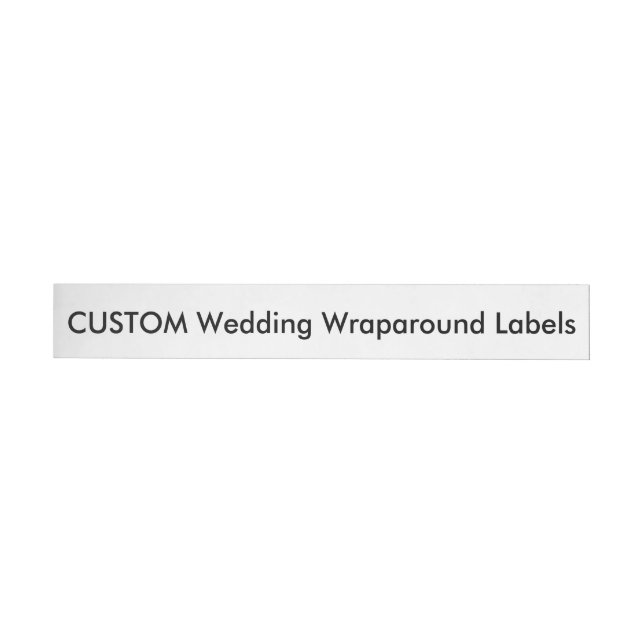 Étiquettes de adresse de mariage personnalisés 1"  (Individual)