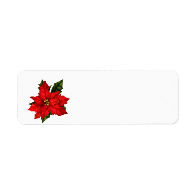 Étiquettes de adresse de Noël/vacances (Devant)