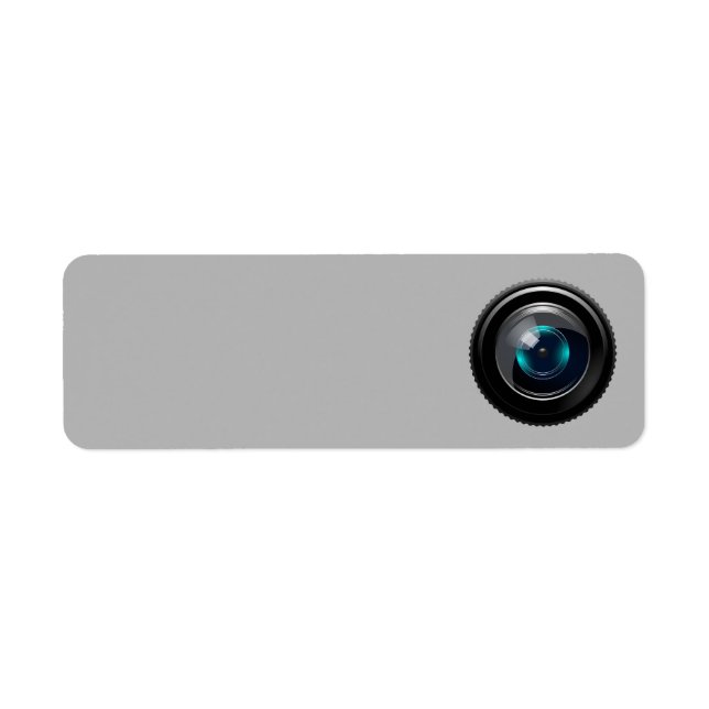ÉTIQUETTES DE ADRESSE DE PRÊTS CAMERA (Devant)