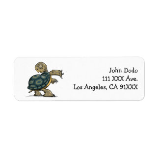 Étiquettes de adresse de tortues